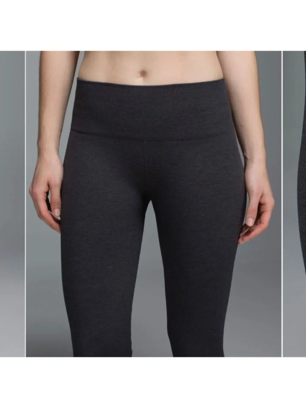 Lululemon Ebb To Street Pant Heathered Black (looks like a dark coal)